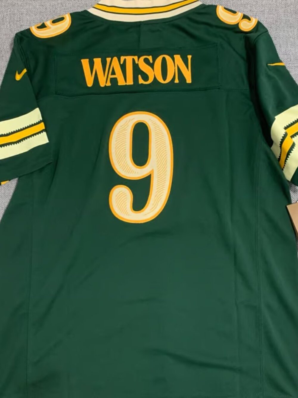 Christian Watson Green Stitched Jersey Vapor